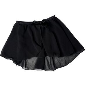 Danz N Motion Black Sheer Ballet Skirt Size Med